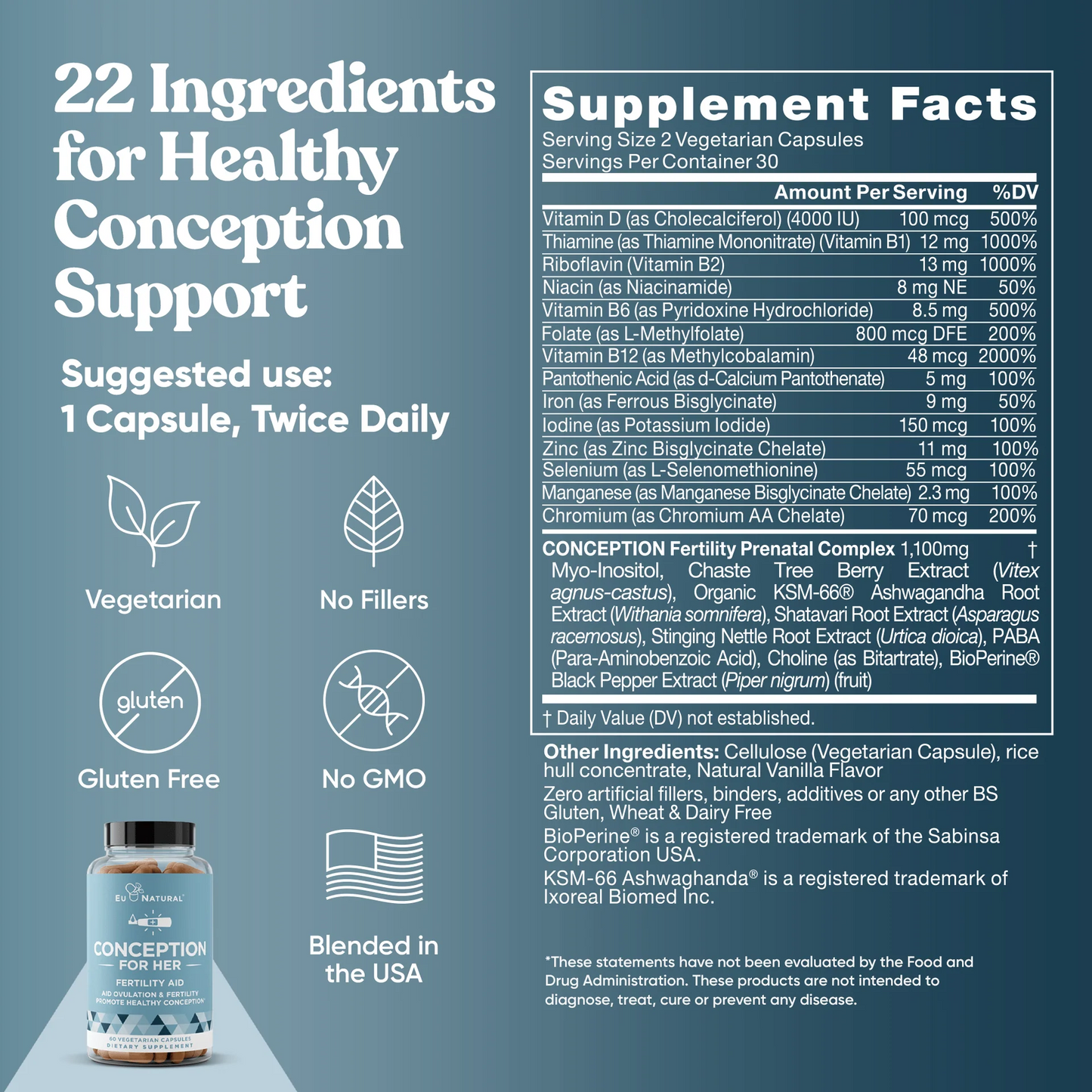 CONCEPTION FOR HER Fertility Aid & Multi