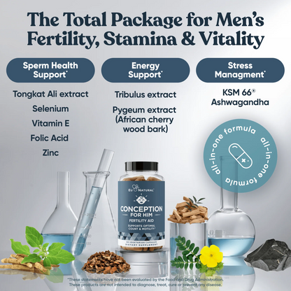 CONCEPTION FOR HIM Fertility Aid & Multi